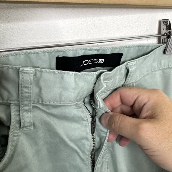 Joes Men 32X29 Green Mint Pants Chino Stretch Straight - Picture 3 of 7